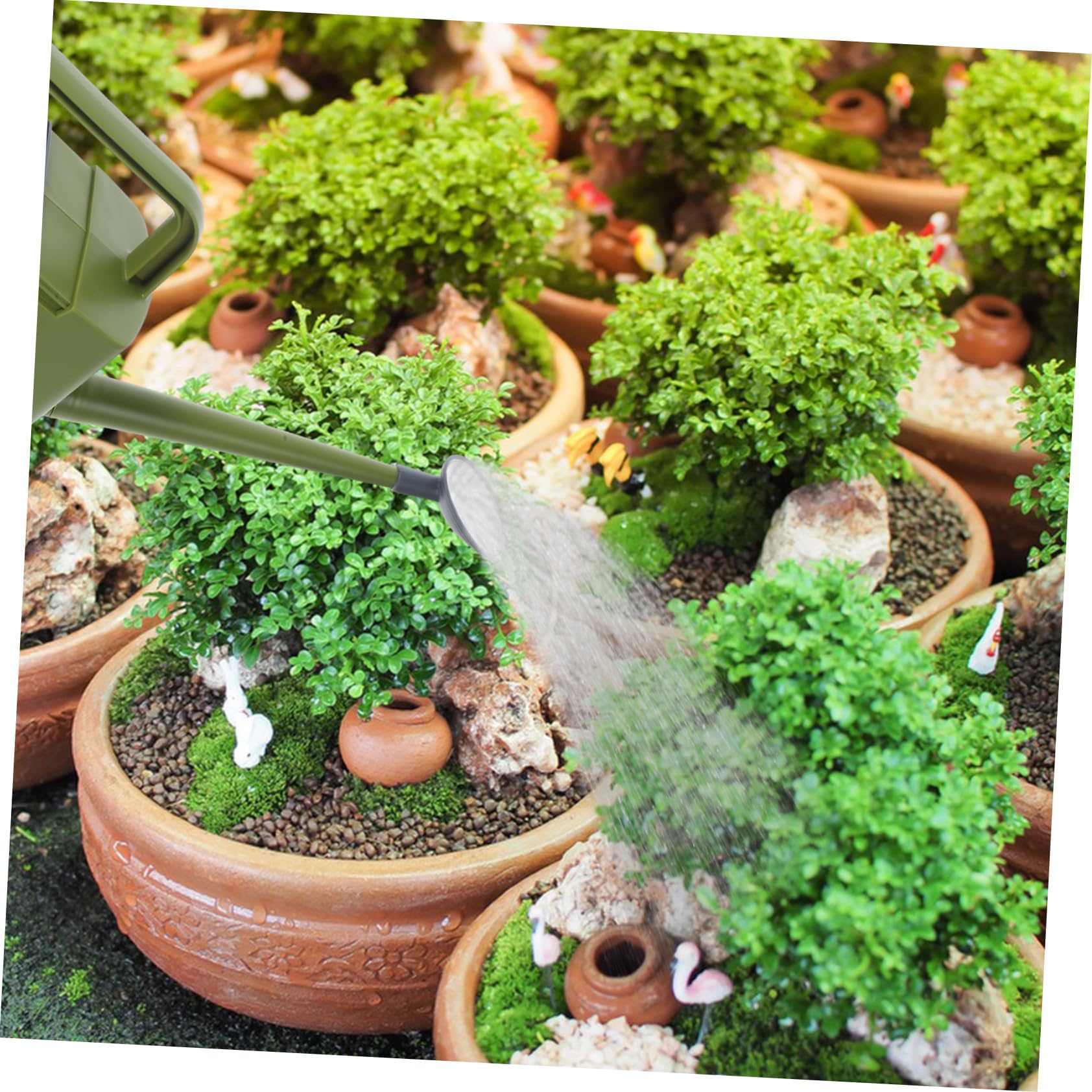 Toyvian Arrosoir avec Long Bec Arrosoir Ergonomique pour Plantes Intérieur et Extérieur pour et Plantes Pot Outil de Jardinage Pratique