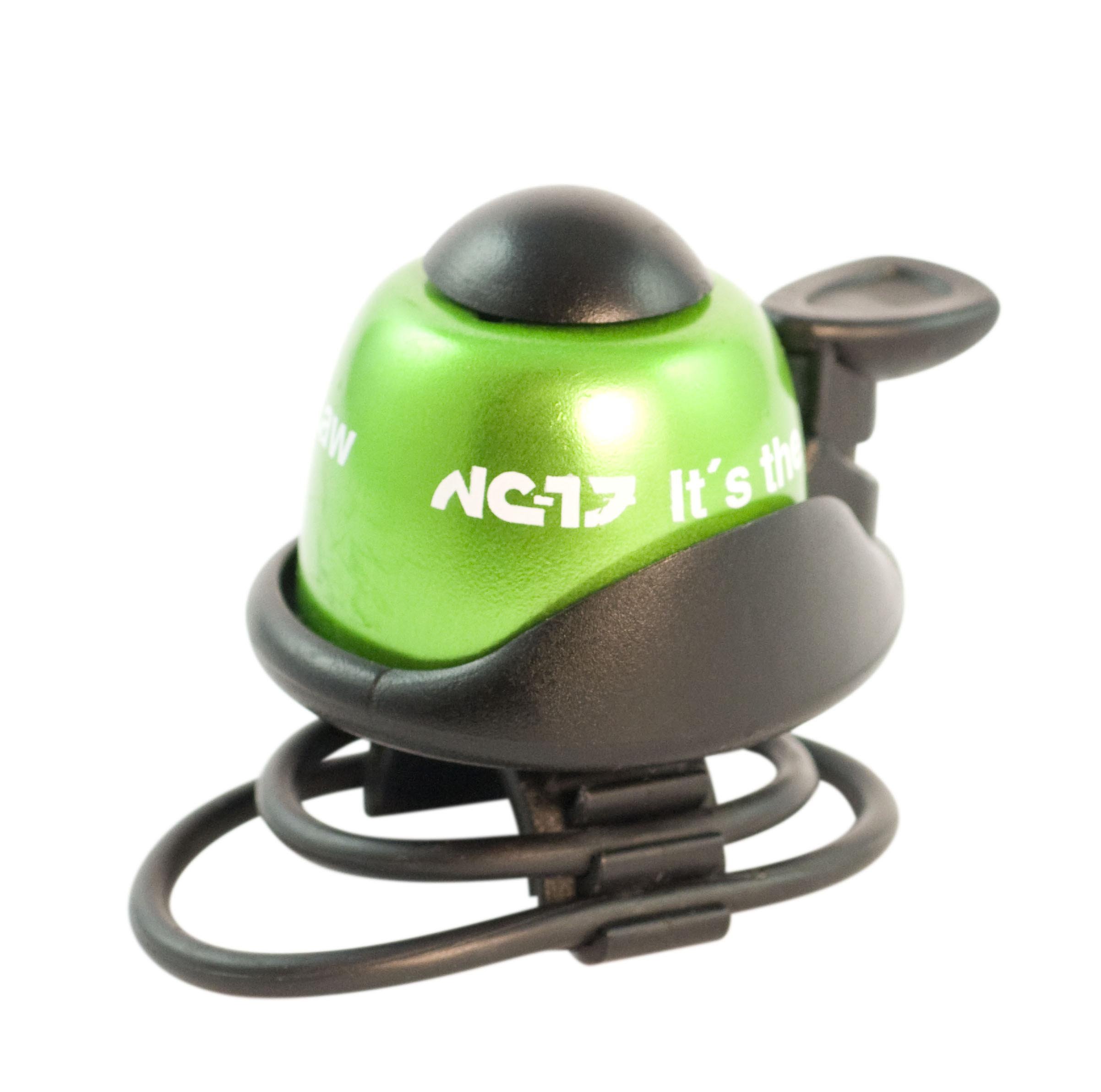 NC-17 dzwonek rowerowy z aluminium, do wszystkich rowerów, klaksonu rowerowego, wyraźnie słyszalny dźwięk, 6