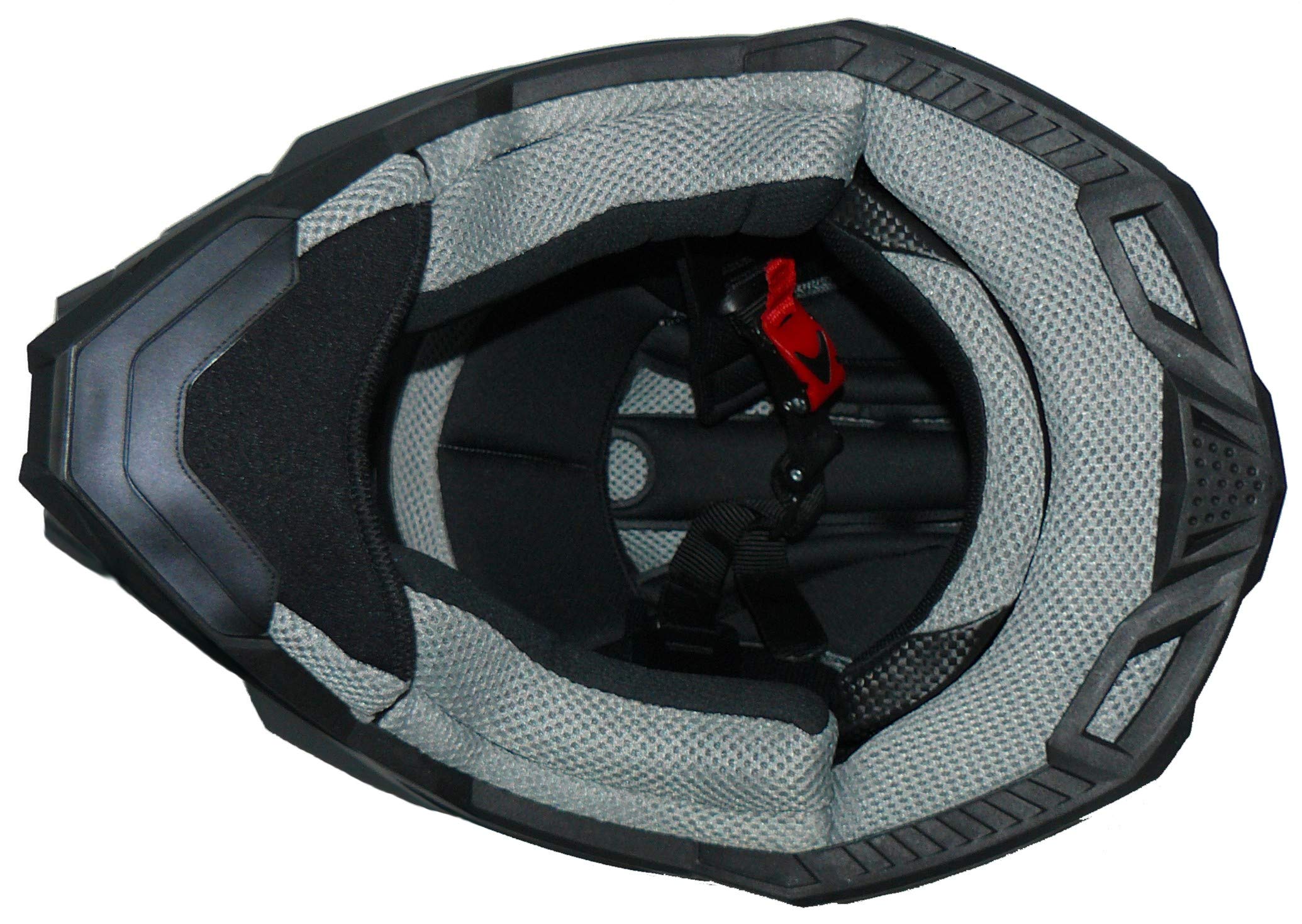 protectwear - Casco cross Casco enduro Casco moto con visiera parasole integrata e visiera THH-TX28-M