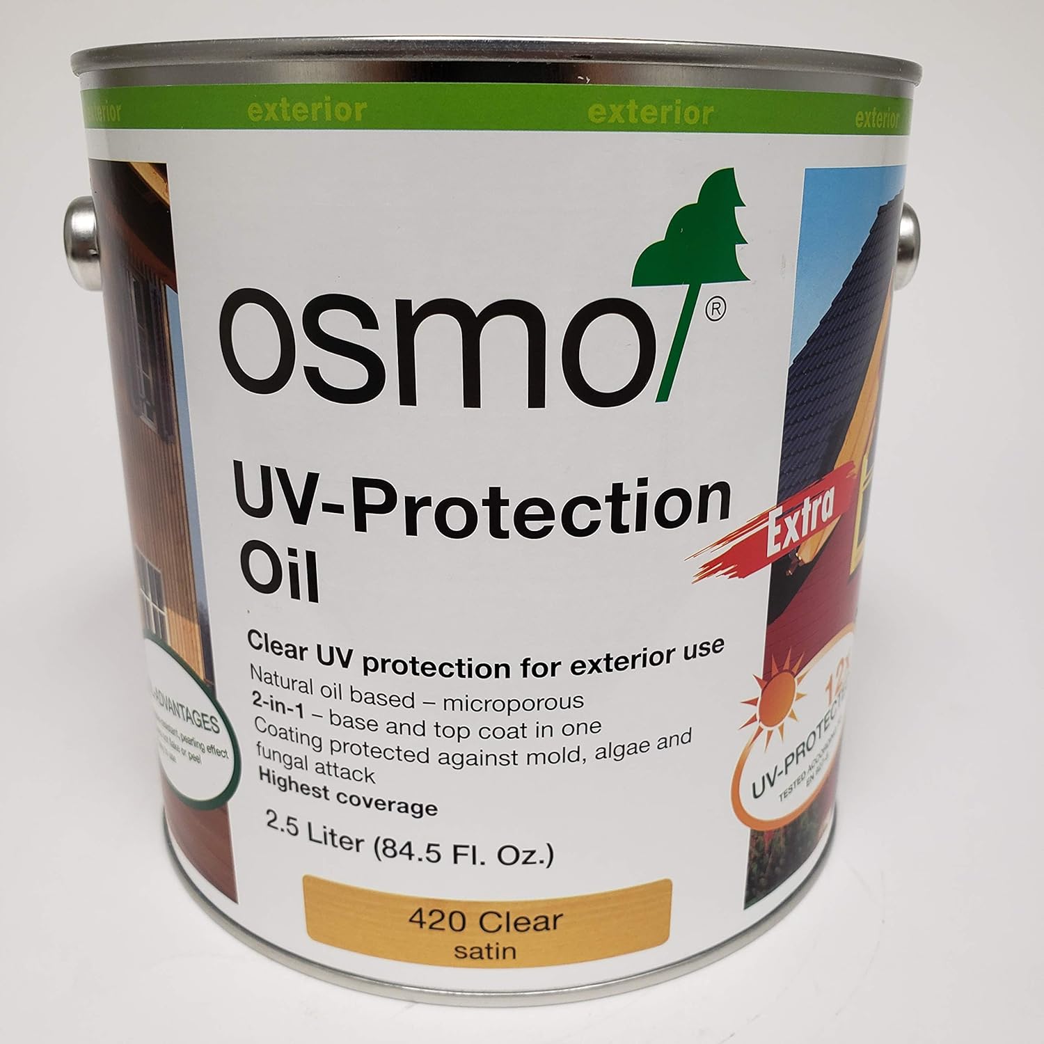 Osmo UVProtection Oil 420 Clear Extra 2.5 Liter