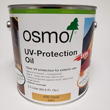 Osmo - UV-Protection Oil - 420 Clear Extra - 2.5 Liter