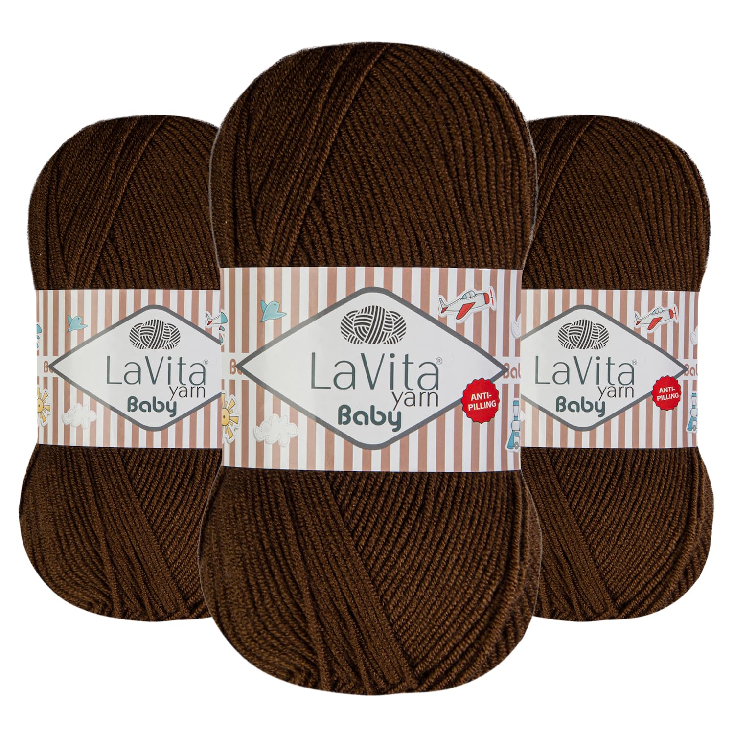 LaVita Baby Premium Anti-Pill Acrylic Yarn 7200 Series