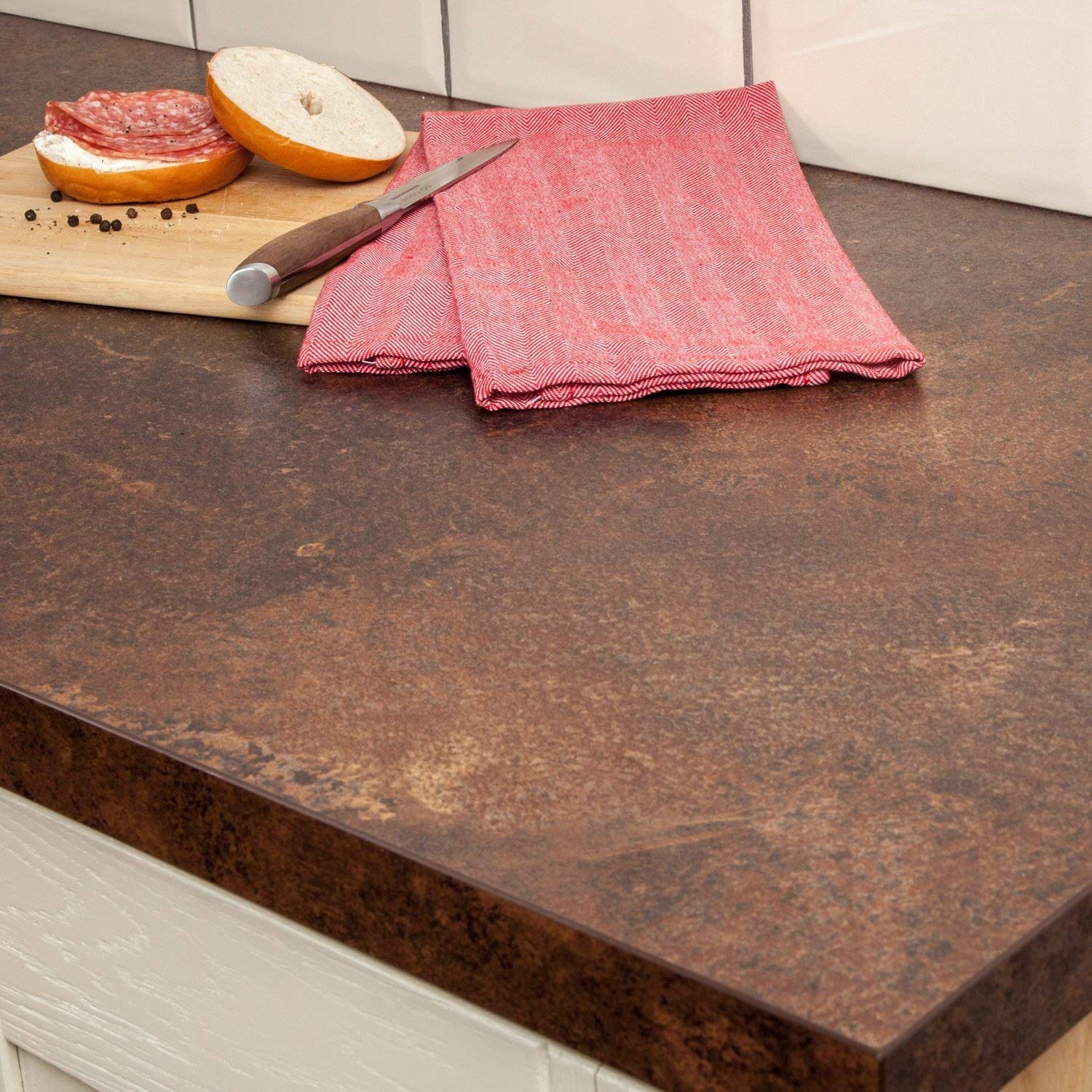 Buy WORKTOPEXPRESS Copper Effect Industrial Laminate Kitchen Worktops