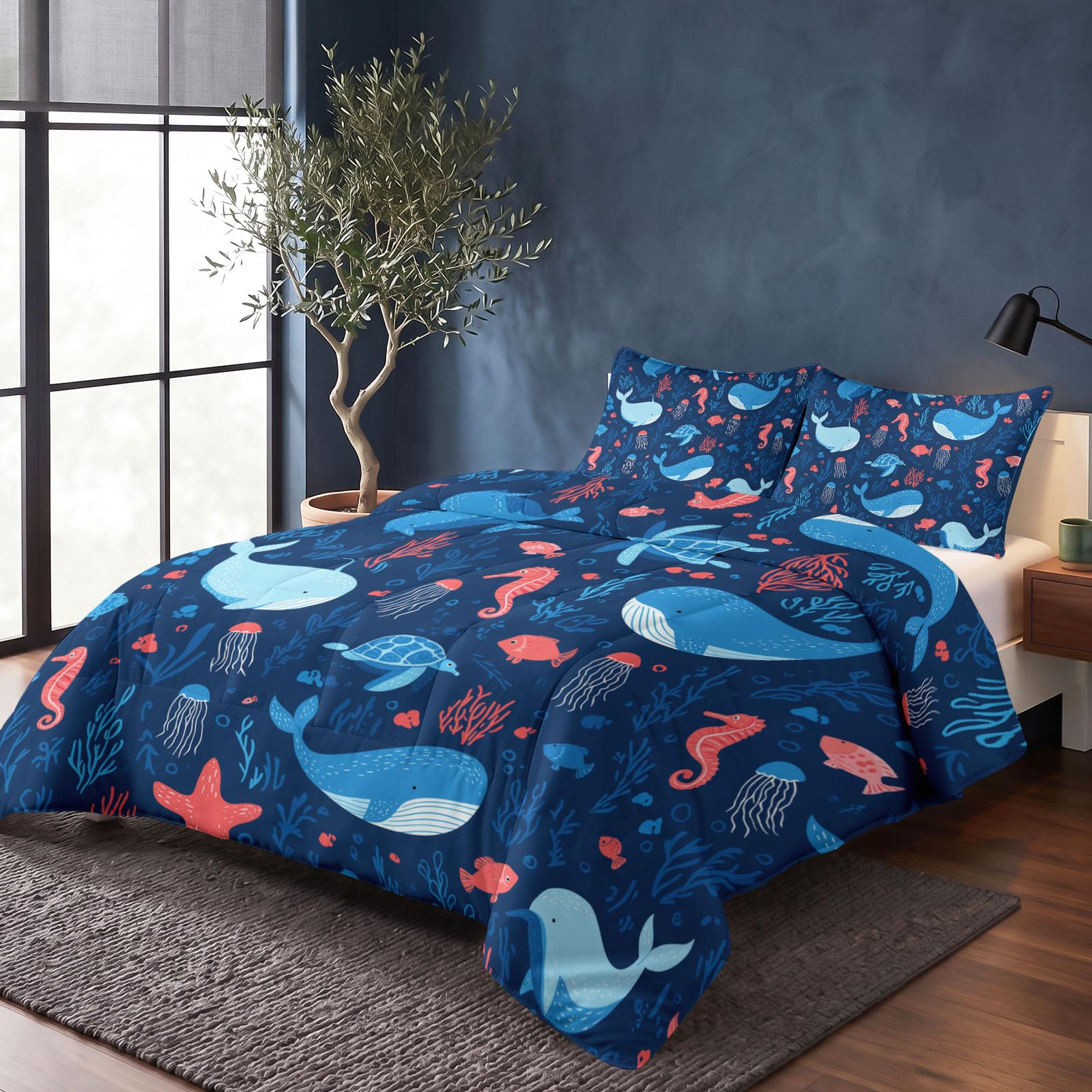 Ocean Kołdra 4 pory roku bez poszwy 200 x 200 cm, dwustronna kołdra