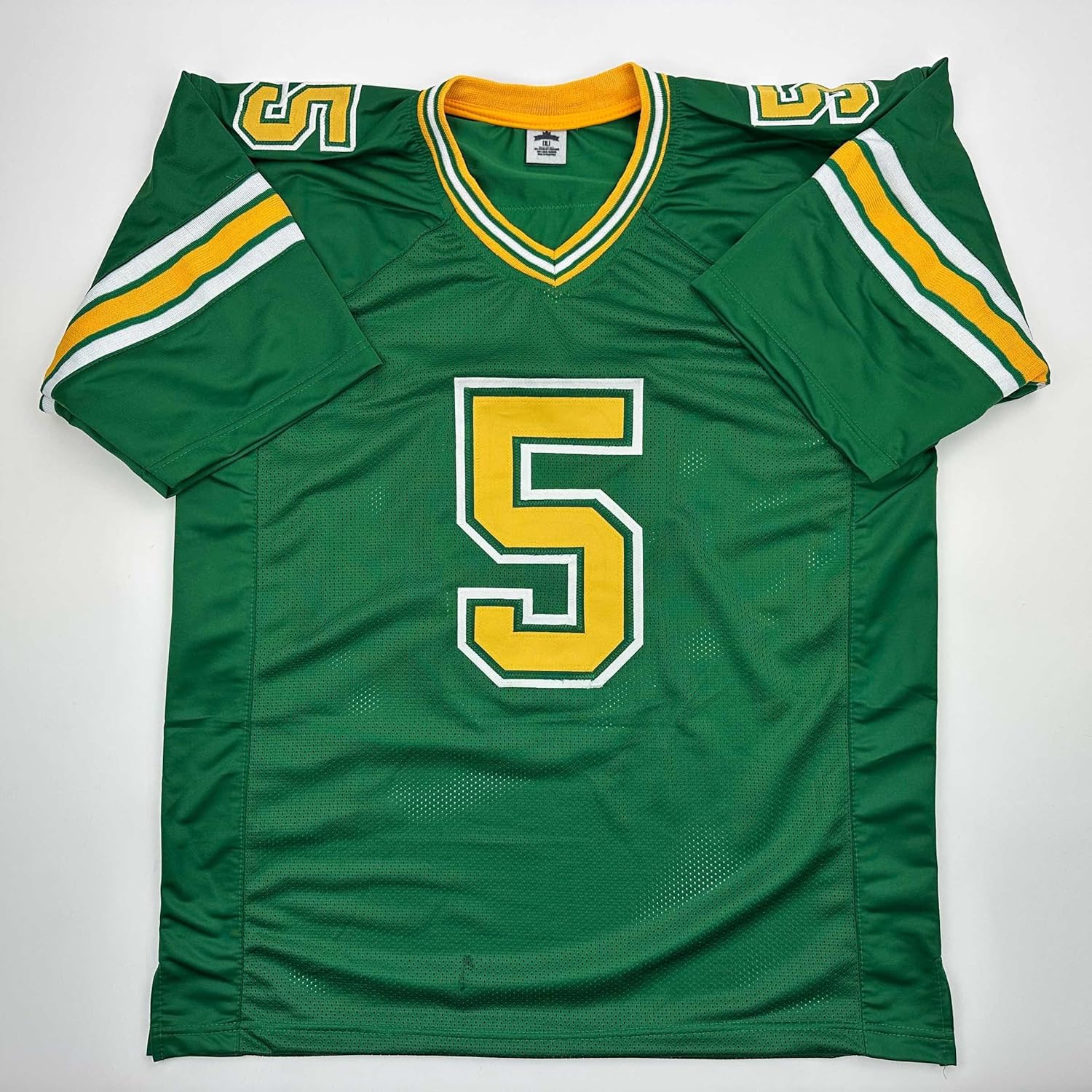 Facsimile Autographed Dante Moore Oregon Green Reprint Laser Auto College Football Jersey Size Men's XL