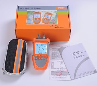 i-POOK handheld Fiber Mini Handheld Optical Power Meter PK56A/B/C/D/E Used In FTTH& Digital System light power meter Power Meter Cable Tester Digital(PK56D)
