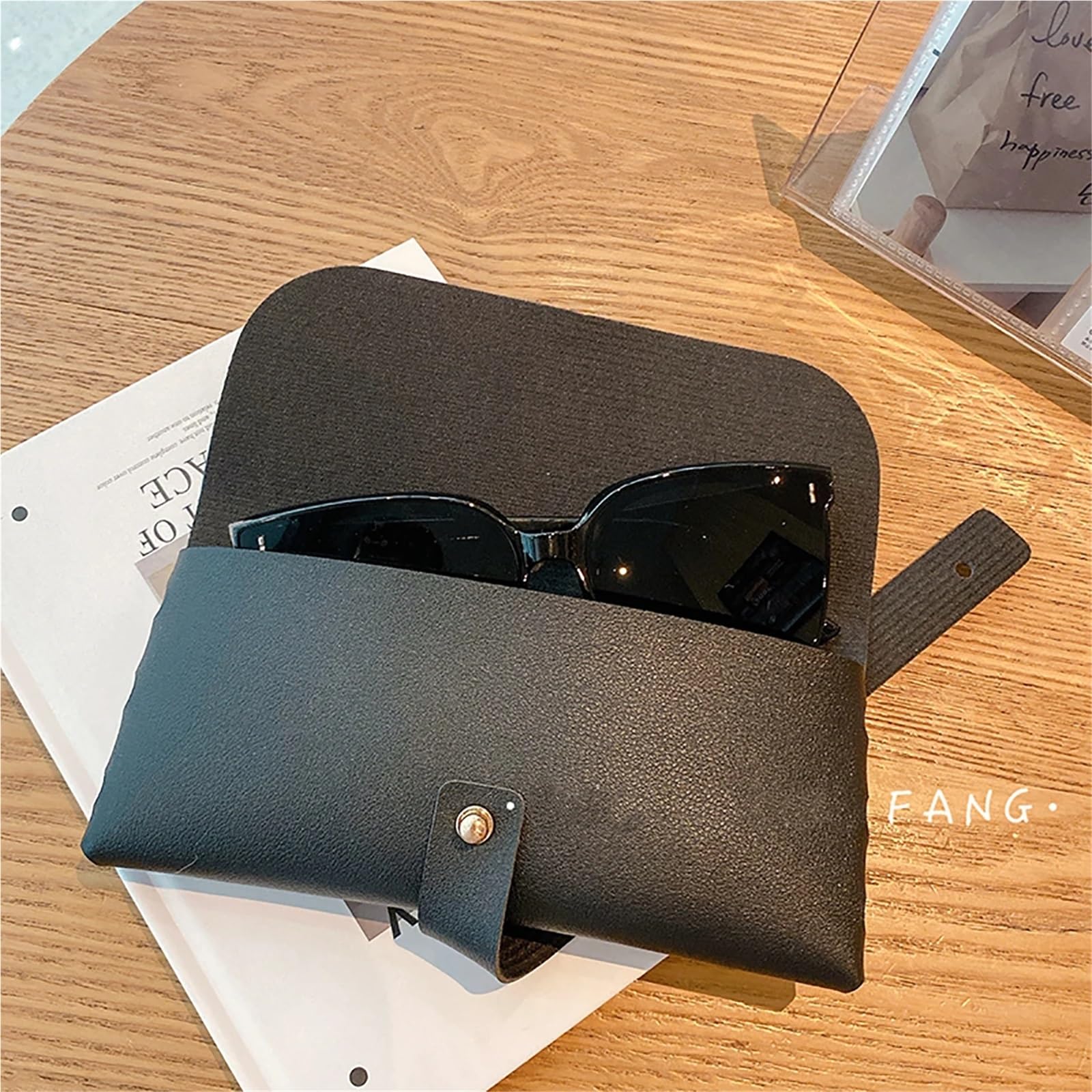 Sonnenbrillen etui 1 Stück Klassische Brillentasche Schutzhülle For Damen Und Herren Weiche Tragbare Sonnenbrillenbox Lesebrillen für Stilvoll Tragbar