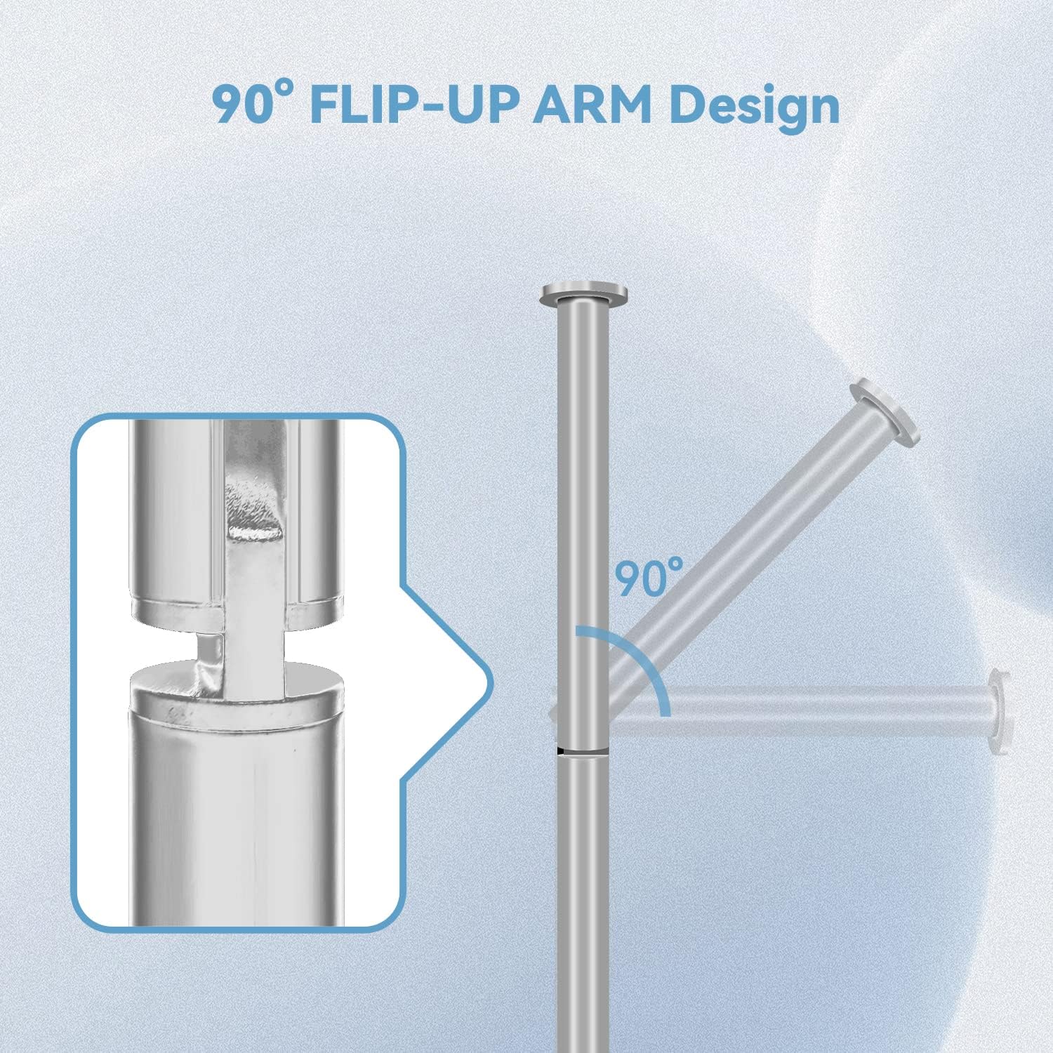 RRM Toilet Paper Holder Stand, Bathroom Free Standing Toilet Paper Holders with Reserve Storage 3-4 Toilet Paper Rolls, 22-inch Stainless Steel Toilet Paper Holder Stand (Brushed)