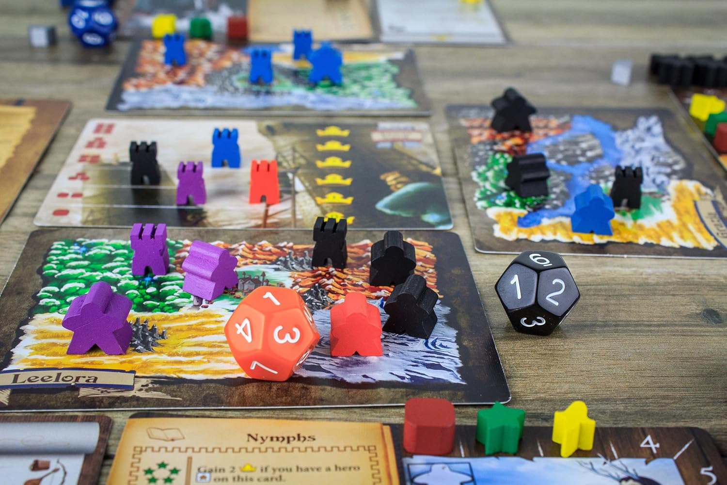 Tiny Epic Kingdoms – 4X Fantasy Strategy Board Game, 2-5 Players, Ages 14+, Portable Mini Game Series, Retail Edition