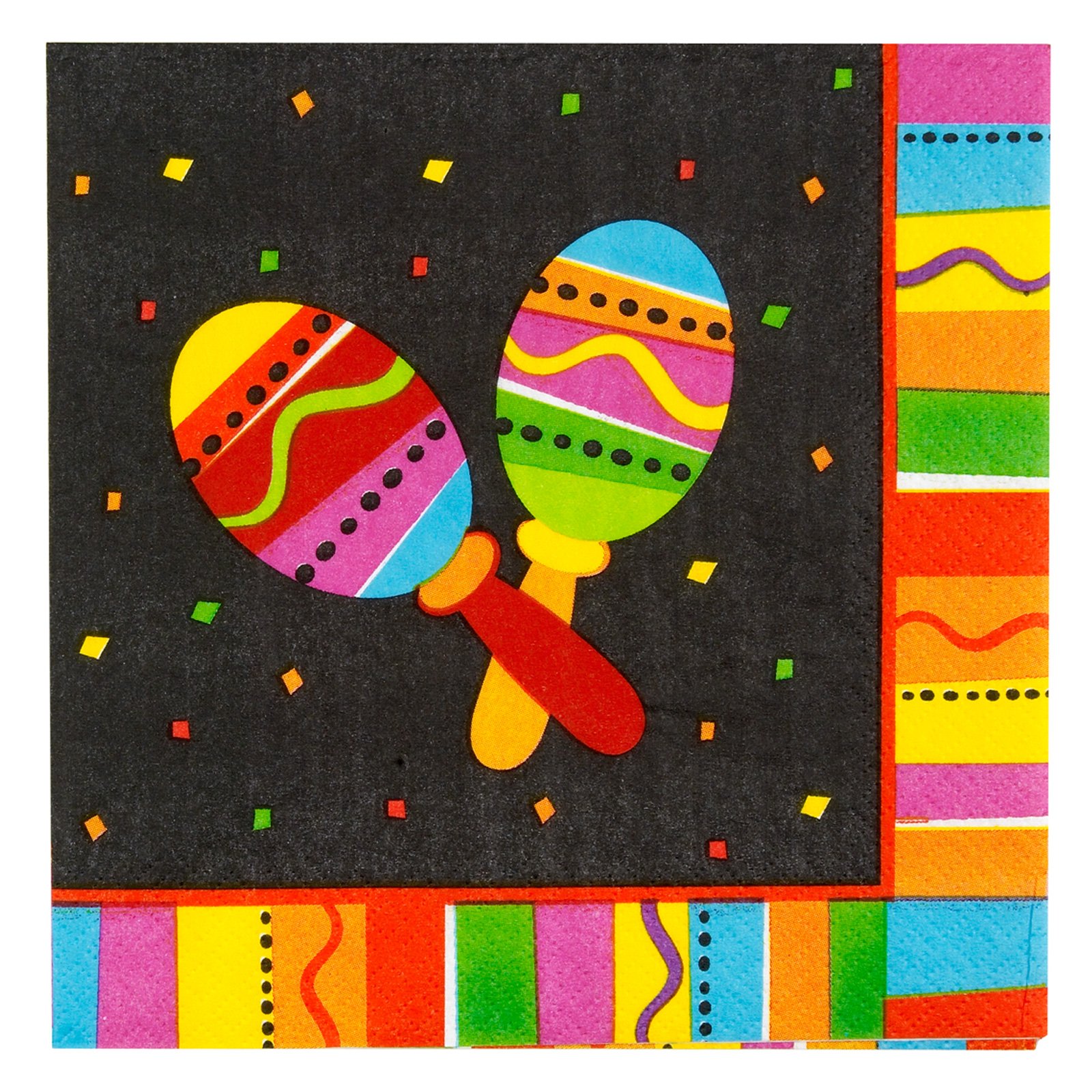 Amscan 33 cm Fiesta Fun Luncheon Tovaglioli