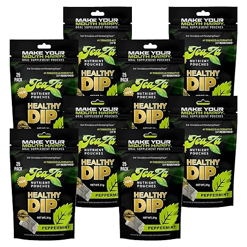 Vista 121 de Teaza Bolsas energéticas a base de hierbas, para masticar tabaco, alternativa sin nicotina, tabaco alternativo y inmersión saludable, sabor tropical