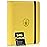 Premium 9 Pocket Card Binder for 540 Cards, Fabmaker PU Cover Trading Card Binder, Sturdy Card Collection Album, Sleek Card Holder Folders for YuGiOh, MTG, TCG, Game Cards & Sports Cards, Yellow