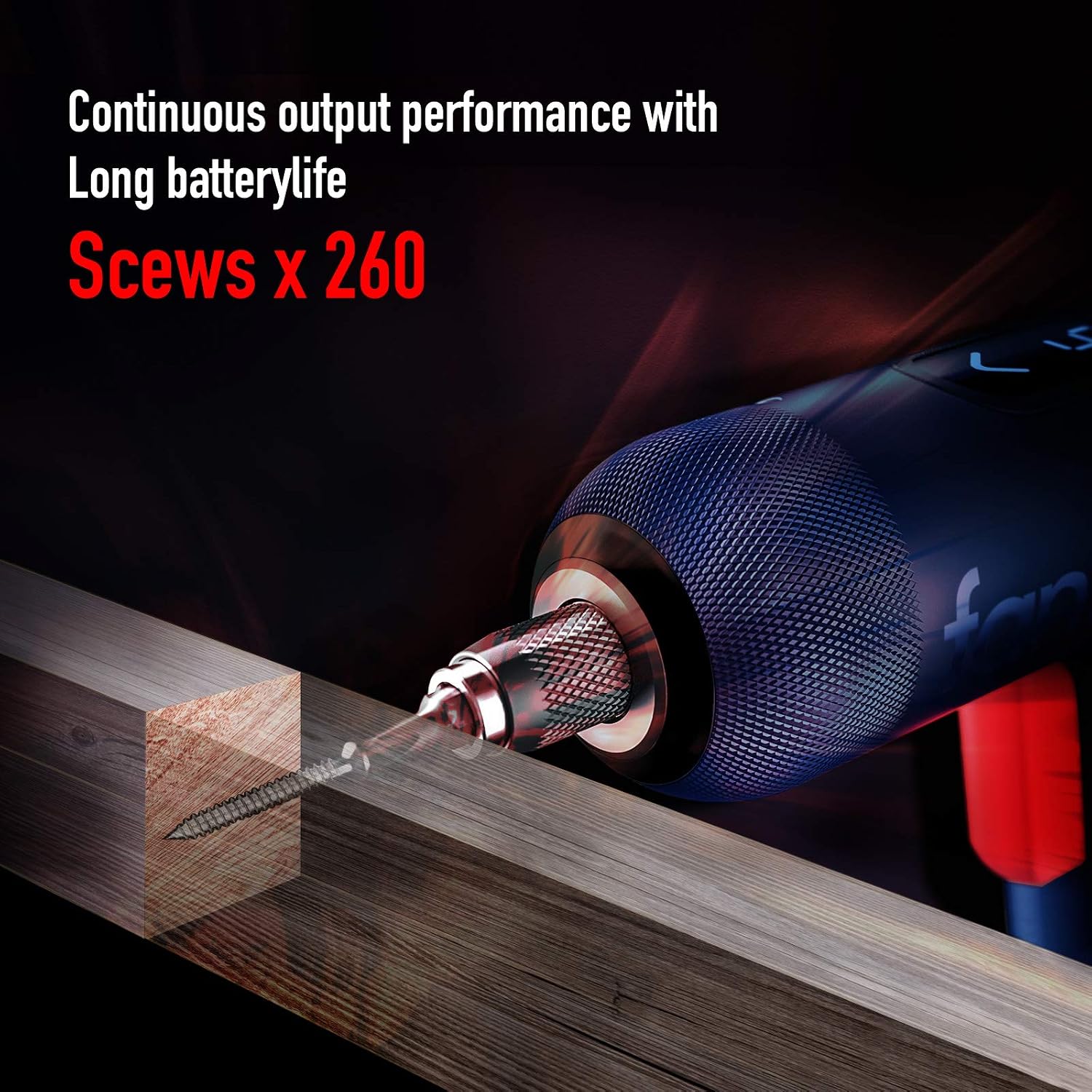 60% Off Discount Fanttik Cordless Screwdriver Kit 14pcs, Digital Screen, Li-ion 2000mAh, 6 Gears 0.5-6 Nm Rechargeable Electric Screwdriver Set 3.6V with USB Cable, Front LED, Blue - NEX L1 Pro