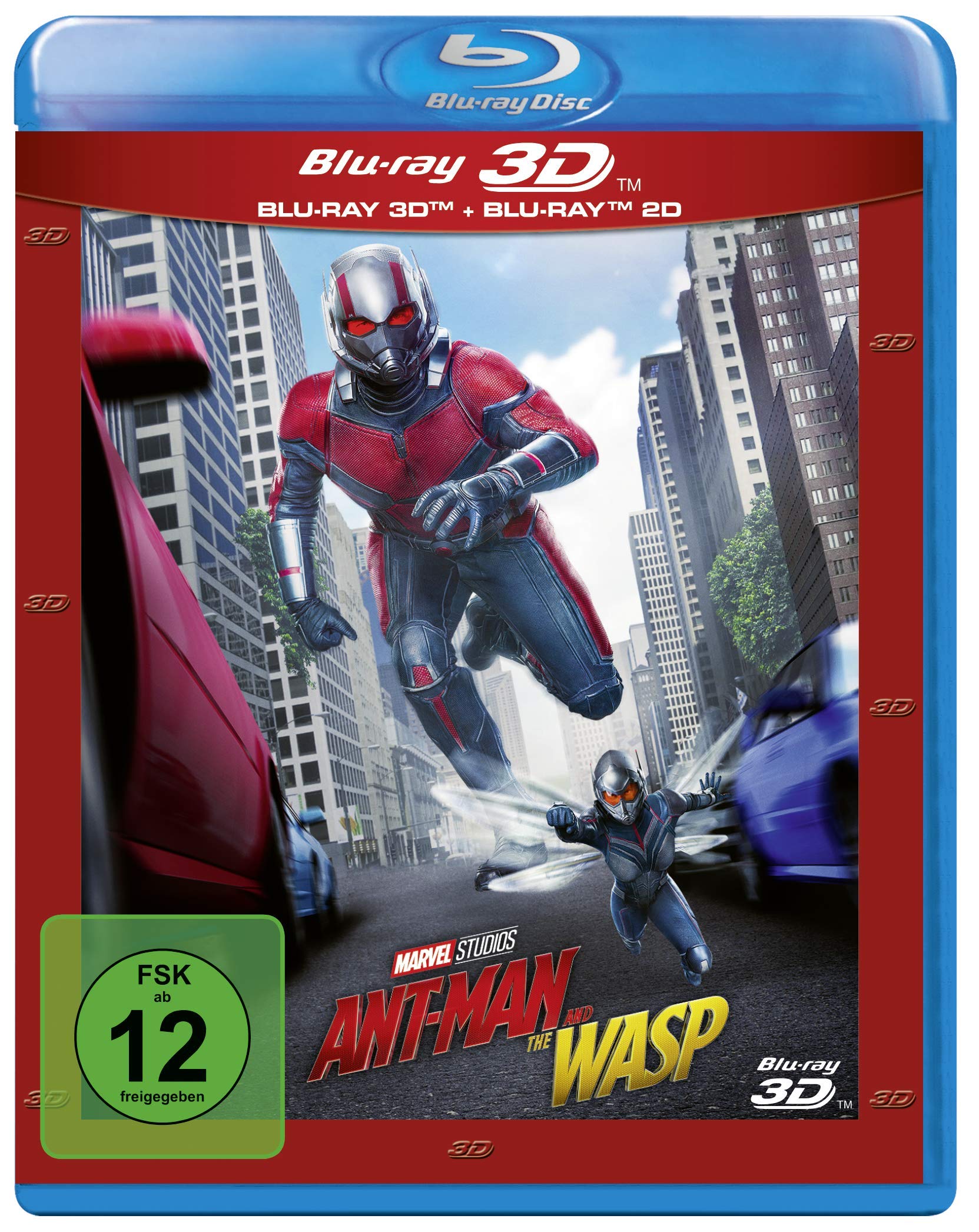 Ant-Man and the Wasp (+ Blu-Ray 2D) [2018] [Region a & B & C]