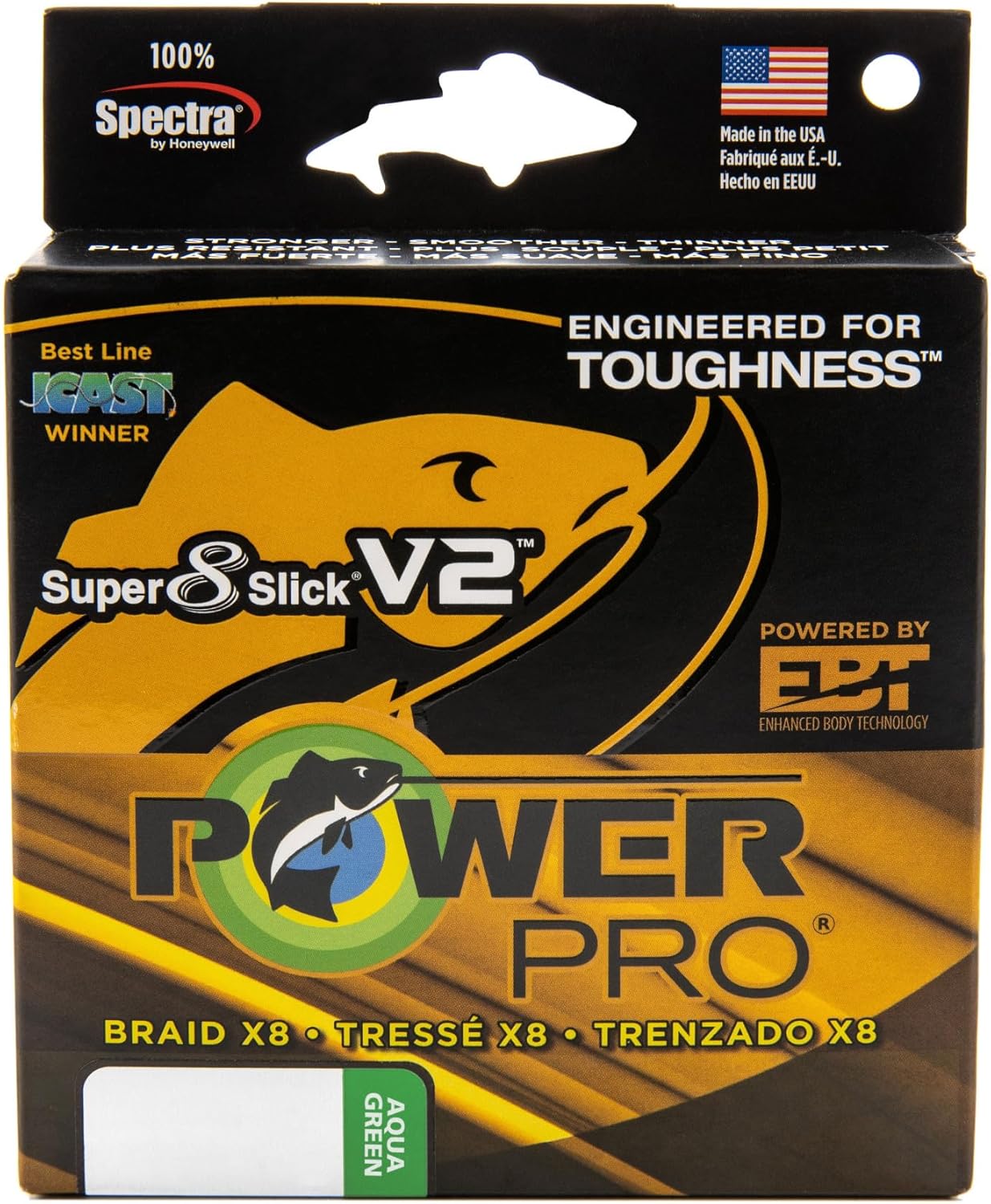 Power Pro 31500201500C SSV2 20 Lb 1500 Yd Aqua Green