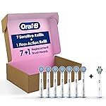 Oral-B Sensitive Gum Care Electric Toothbrush Replacement Brush Heads, 8 Count