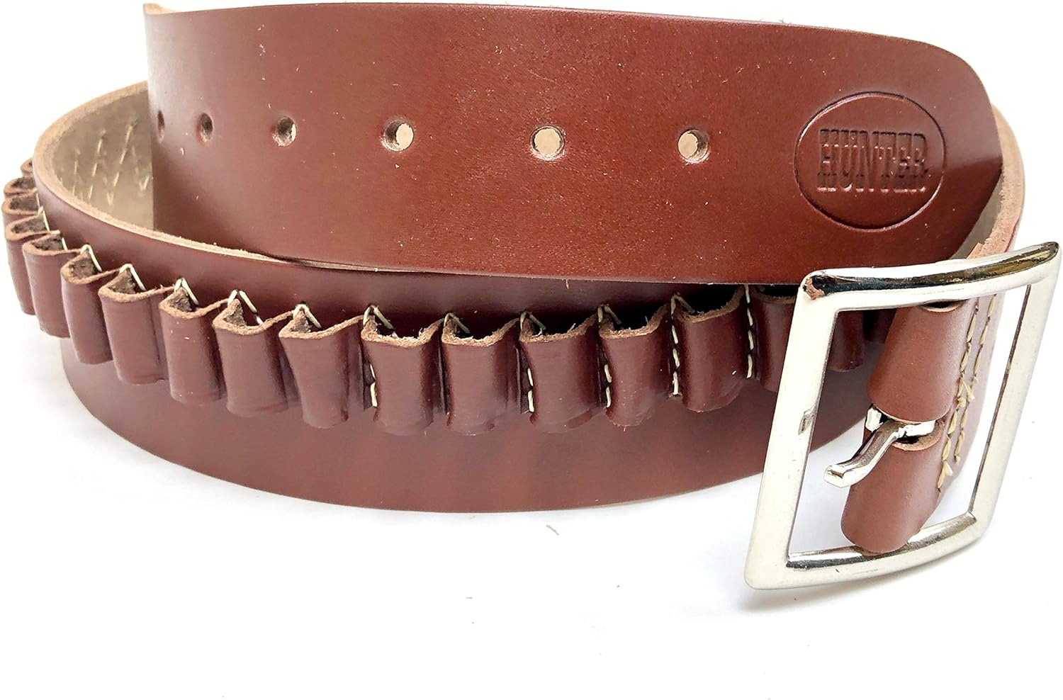 Hunter Company 2-Inch Brown Cartridge Belt for Taurus Judge .45 Caliber