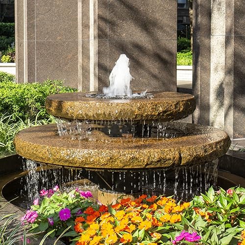 Miniatura 6 de Boquilla de latón para fuente burbujeante, rosca hembra G12, G34, cabezal de pulverización de rosca macho para estanque de jardín, estanque de