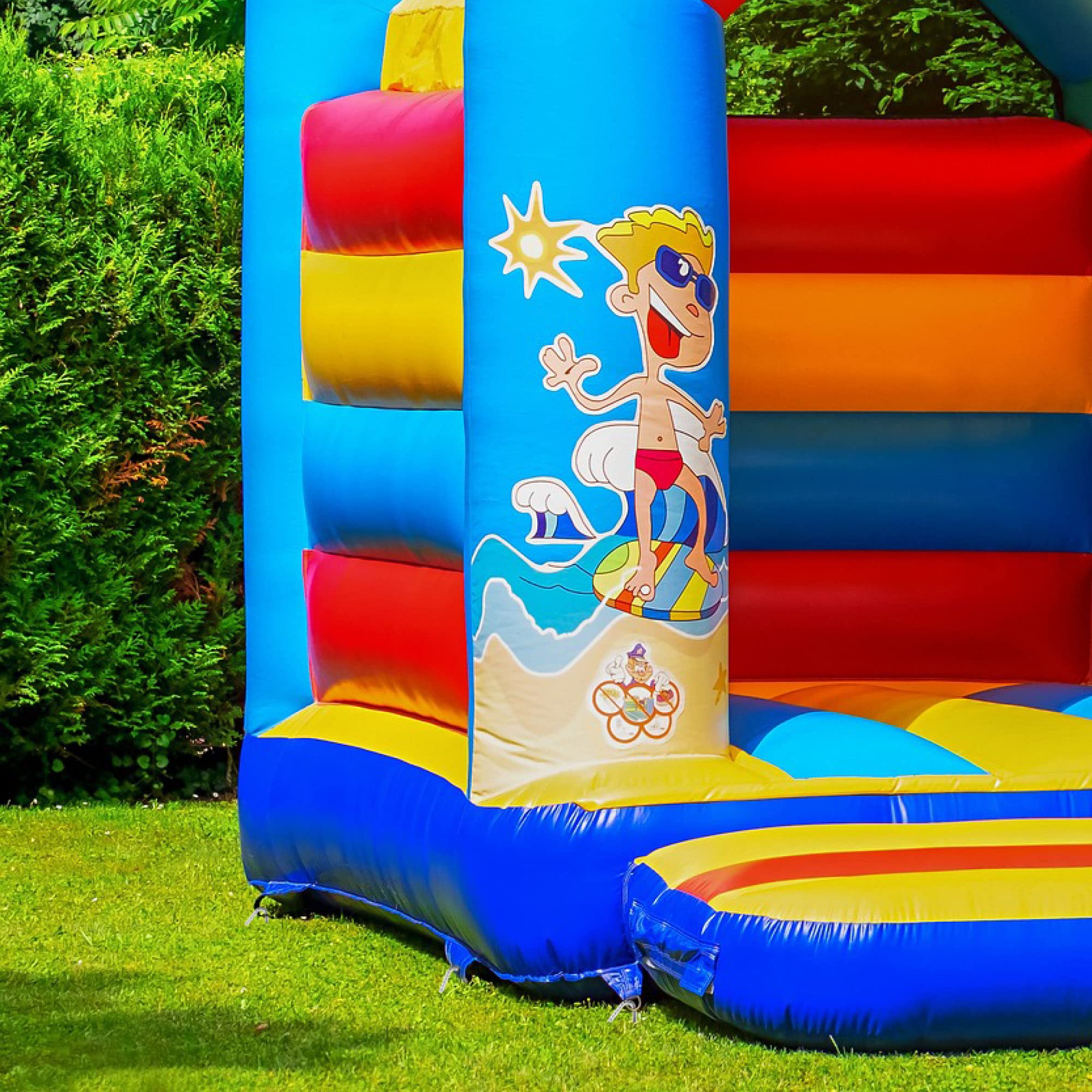 COM-FOUR® 16x kotwy gruntowe XL wykonane z litej stali, ksztalt J 42 cm | Ø 1 cm - ocynkowane kotwy gruntowe do namiotów - pawilonów - dmuchanych zamków - trampolin - stabilne i odporne na rdze