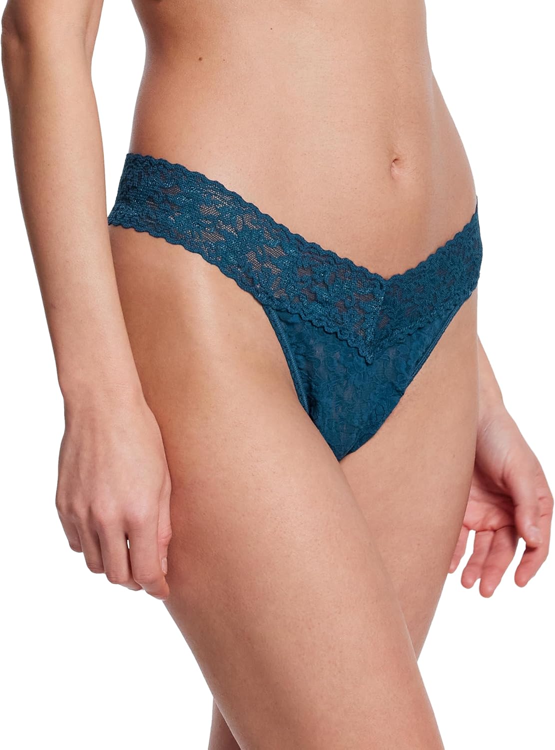 hanky panky Signature Lace Original Rise Thongs for Women: Winter Holiday Edition | Lacy Lingerie Underwear | One Size (4-14) - Image 4