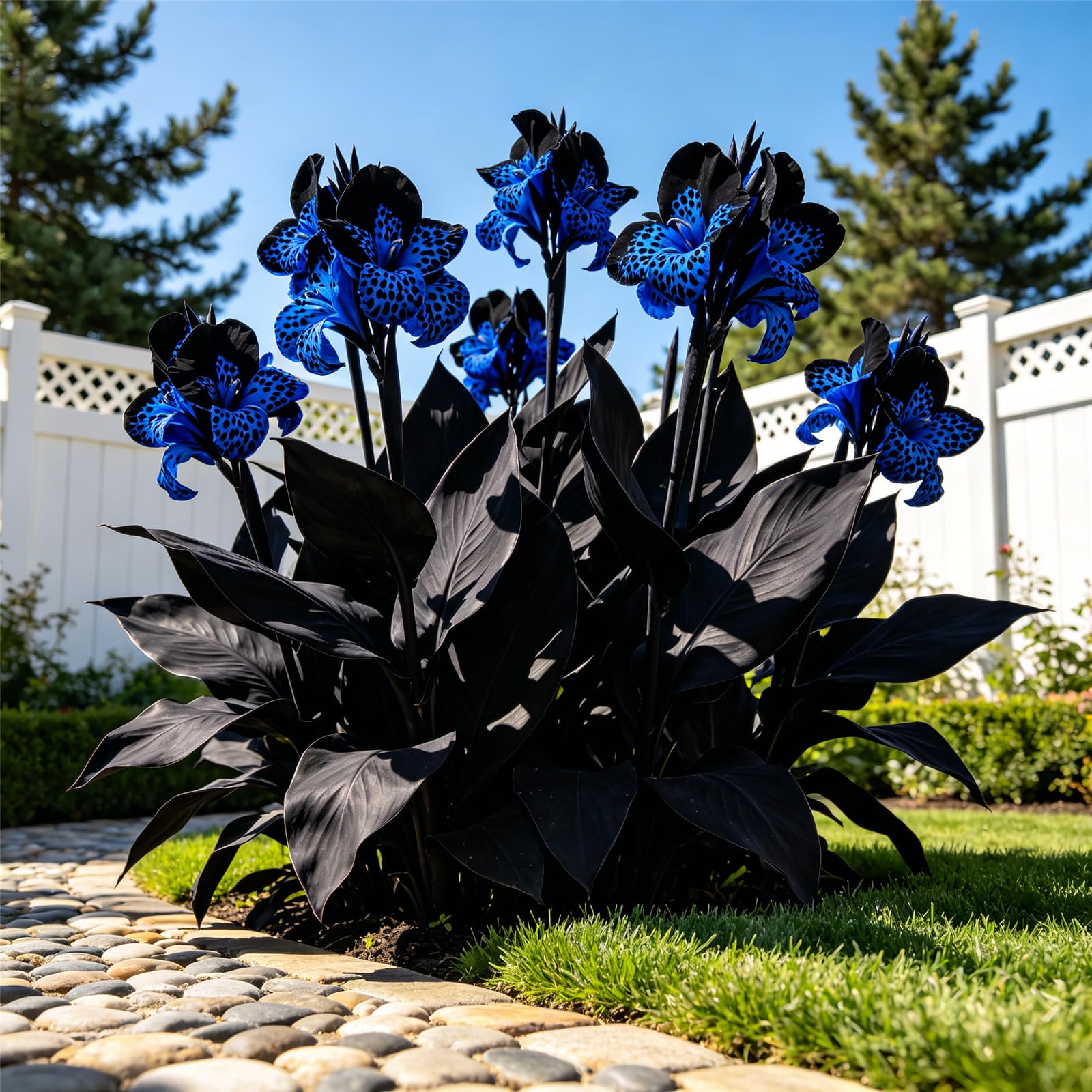 Perennial Canna Lily Bulbs for Planting UK-Rare-Grow Well-Excellent Display-Suitable for Indoor & Outdoor-1bulbs-B