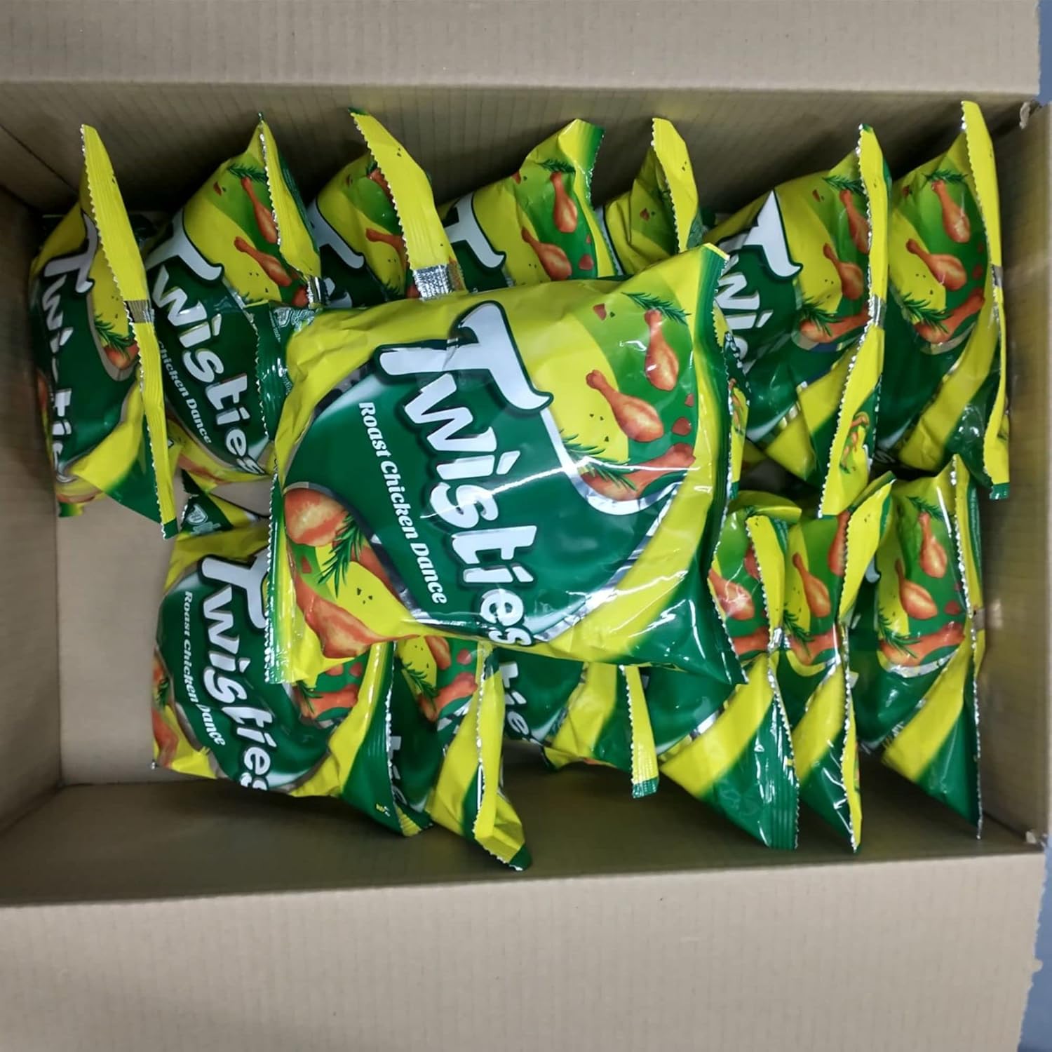 Twisties Roast Chicken Dance 60g Each 14 Packets