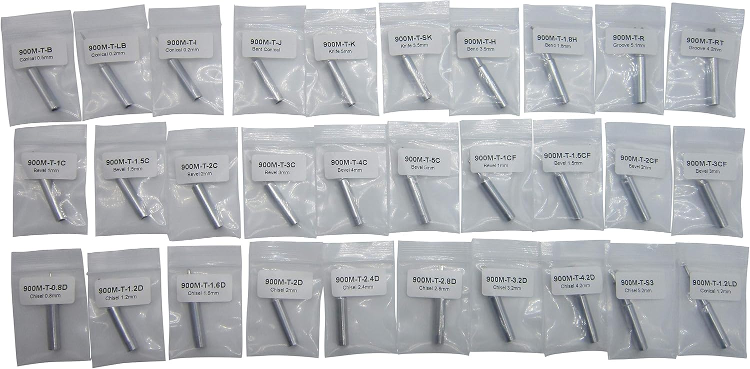 30 PCS Soldering Tips 900M for 936 937 888D 907 FX-600 M12SI-D 64-053 936/936B 3020/3020-XTS 909 878AD zany 853d Solder Iron Tip