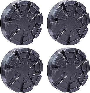 Gtouse 4Pcs Car Auto Jacking Lift Pads,Auto Lift Pads Rubber Car Lift Pads,Car Rubber Arm Pads Auto Jacking Lift Pads Weightlifter Accessories