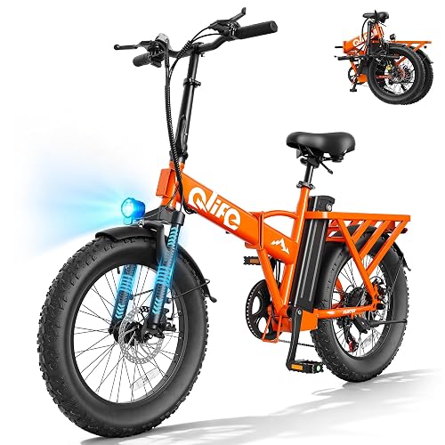 Qlife Hunter/Hunter Plus Foldable Electric Bike product photo (Folding E-Bikes) — ScooterReviewPro review