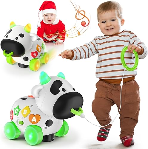 Juguetes musicales bilingües para bebés de 6 a 12 meses, 1 a 2 años, juguete de desarrollo infantil gateando y caminando para 9-12-18 meses,