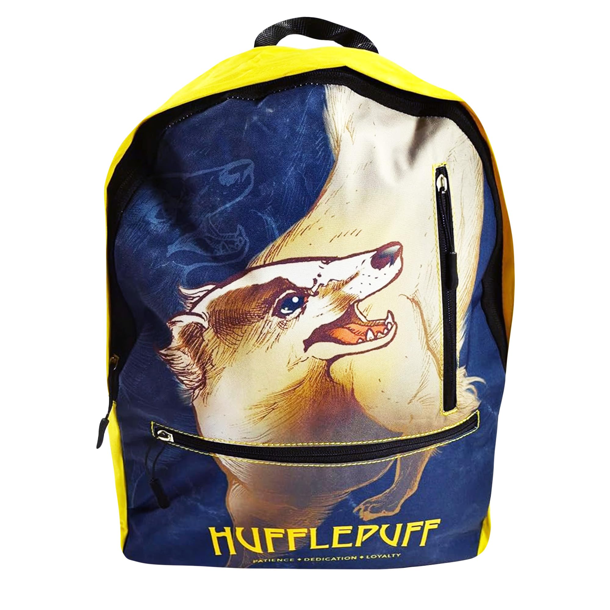 Harry Potter Hufflepuff House Backpack Wizarding World Badger Rucksack Official