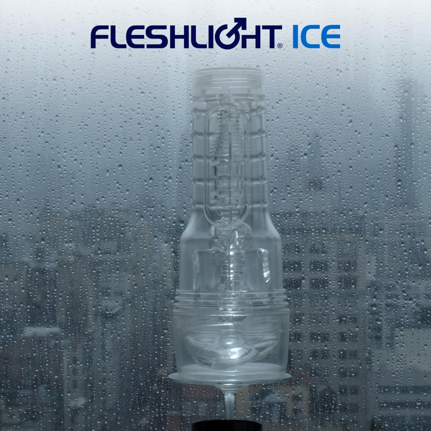 Fleshlight Fleshjack Ice Bottom | Clear Male Sex Toy