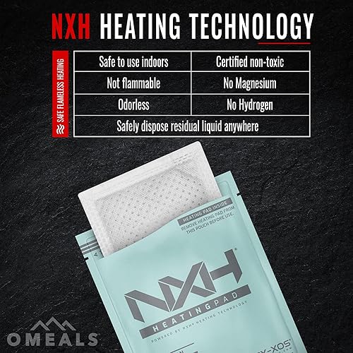 Miniatura 6 de OMEALS Favoritos Paquete de 5  5 comidas para comida de senderismo  Comidas autocalentables listas para comer frescas, solo tienes que añadir agua y