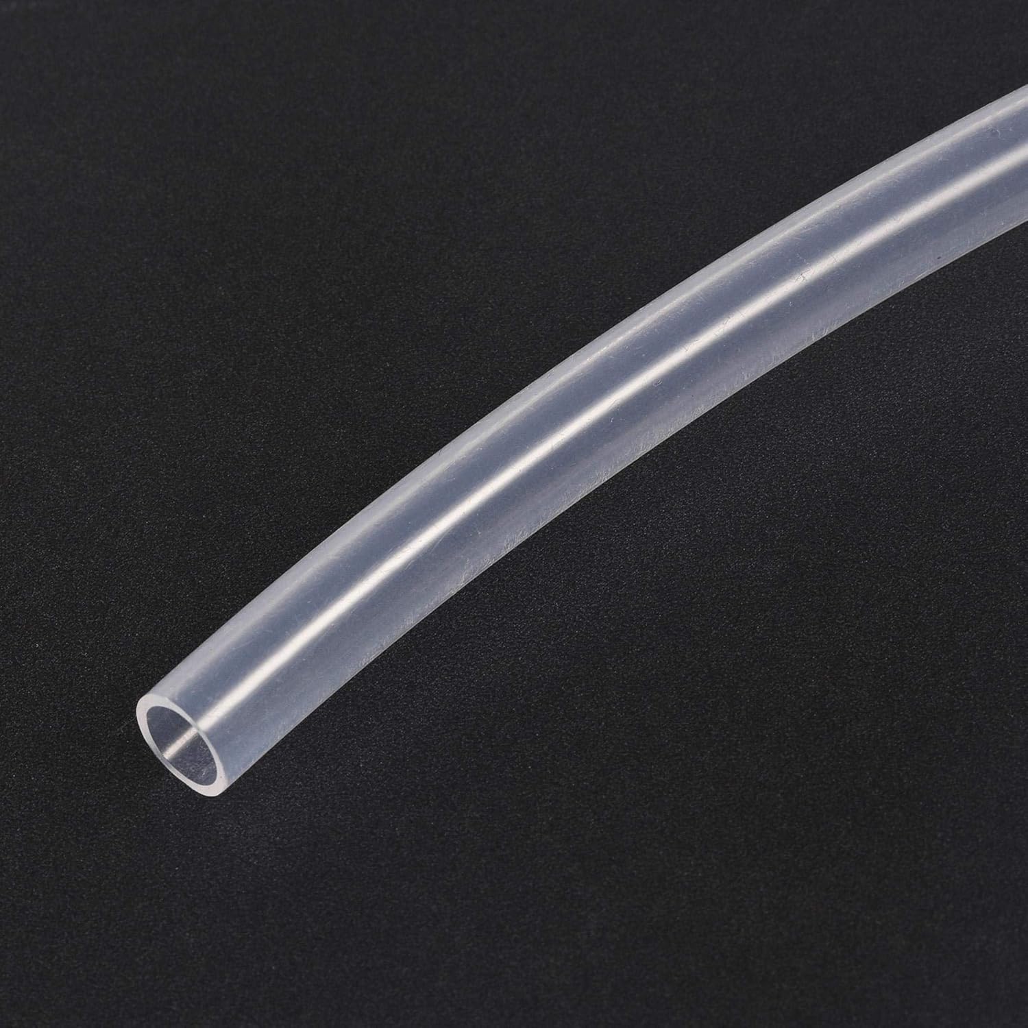 uxcell PTFE Tubing Hose High Temperature Tube Pipe Insulating 3D Printer Hose 8mm ID x 10mm OD x 9.84ft Transparent
