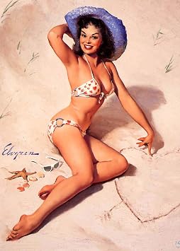 2024 Wall Calendar [12 pages 8"x12"] Pinup Girls Sexy Pin Up Classic Vintage Poster