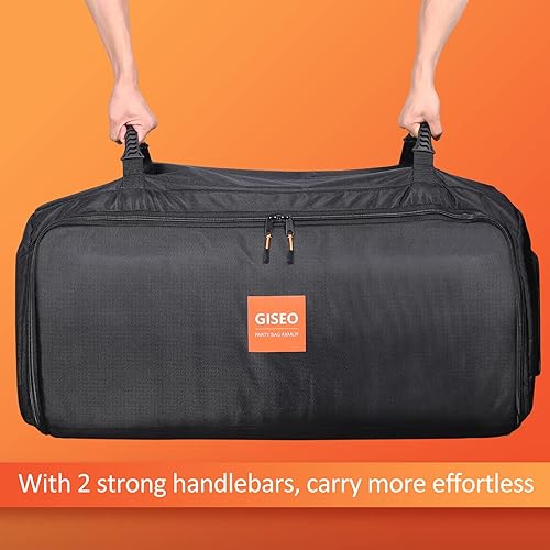 Miniatura 4 de Bolsa para altavoces, bolsa de transporte resistente para altavoces compatible con JBL Party Box Series, bolsa de transporte de altavoces portátiles
