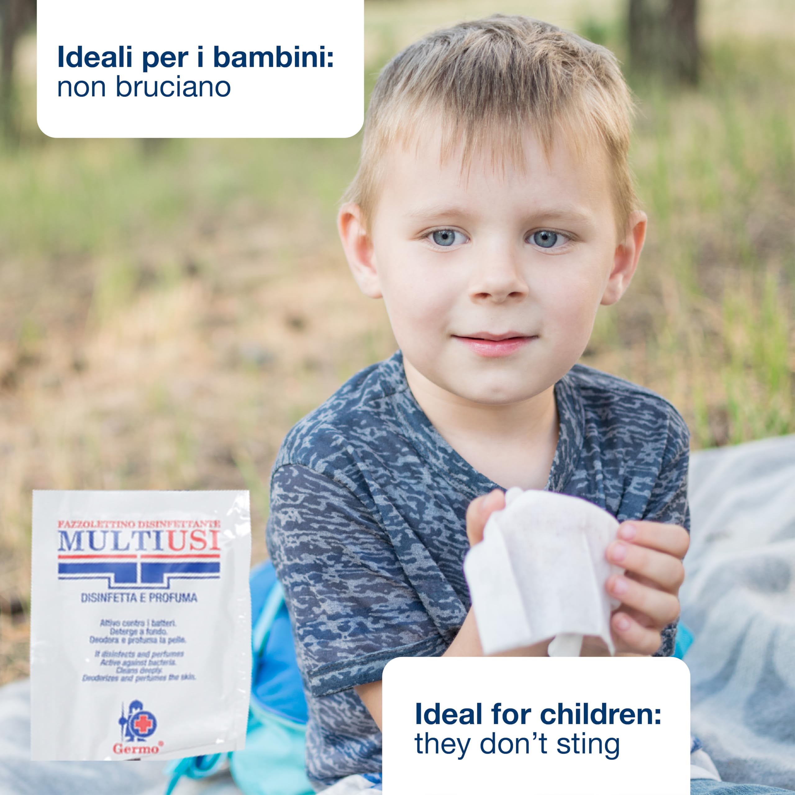 GIMA Disinfettante Wipe, Singola bustina, confezione da 400