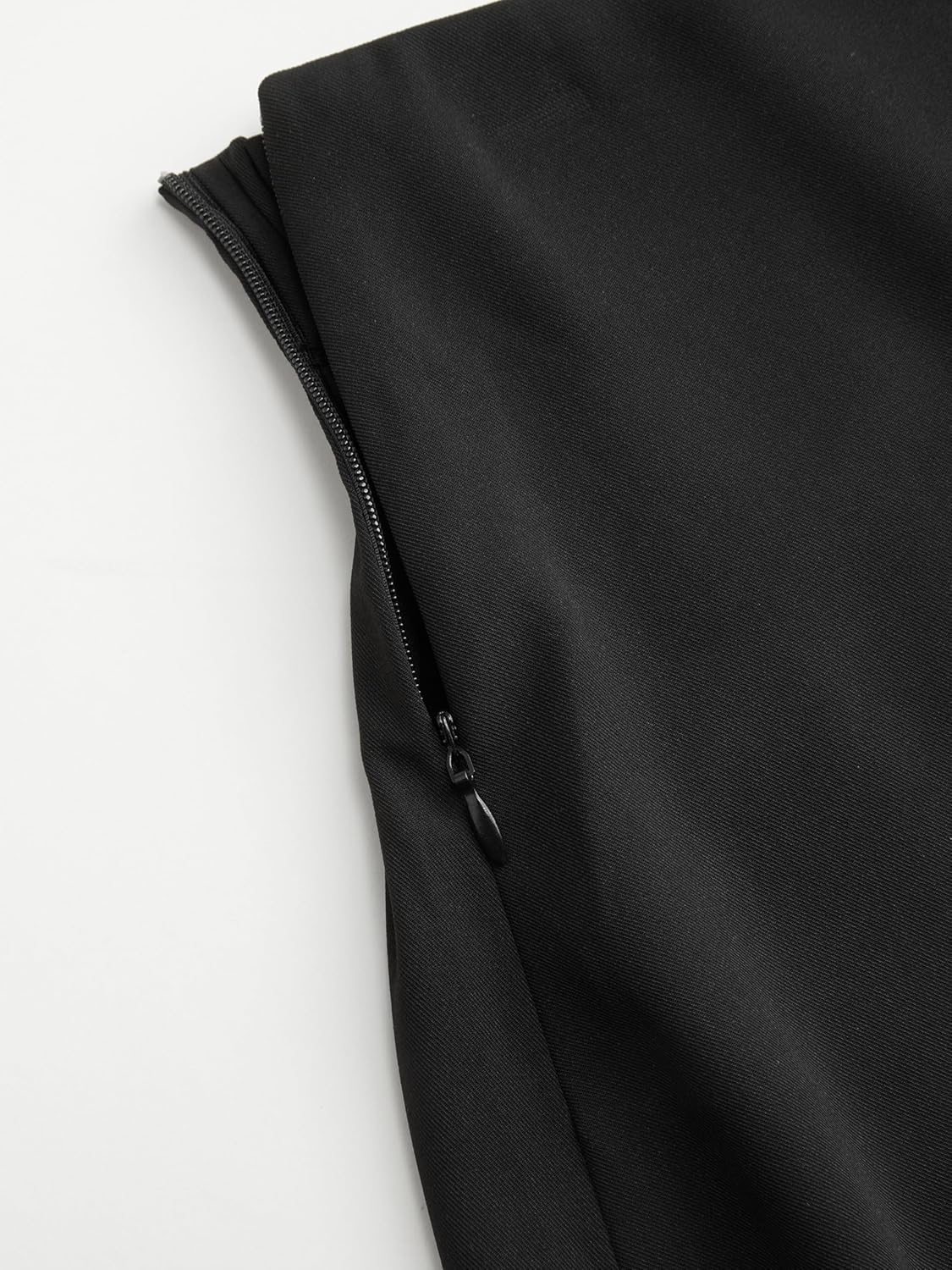 CIDER Women Asymmetric Skort Mini Skirt with Chain Elastic Waist - Image 2