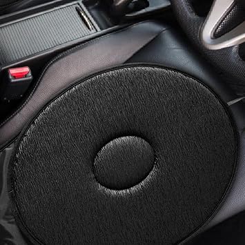 360 Rotating Car Seat Cushion | Swivel Car Seat Cushion For Disabled Elderly | 15.7 Cushions | No-Slip Swivel Cars Seats For Elderly Support | Ergonomically Design Portable Chair Assist