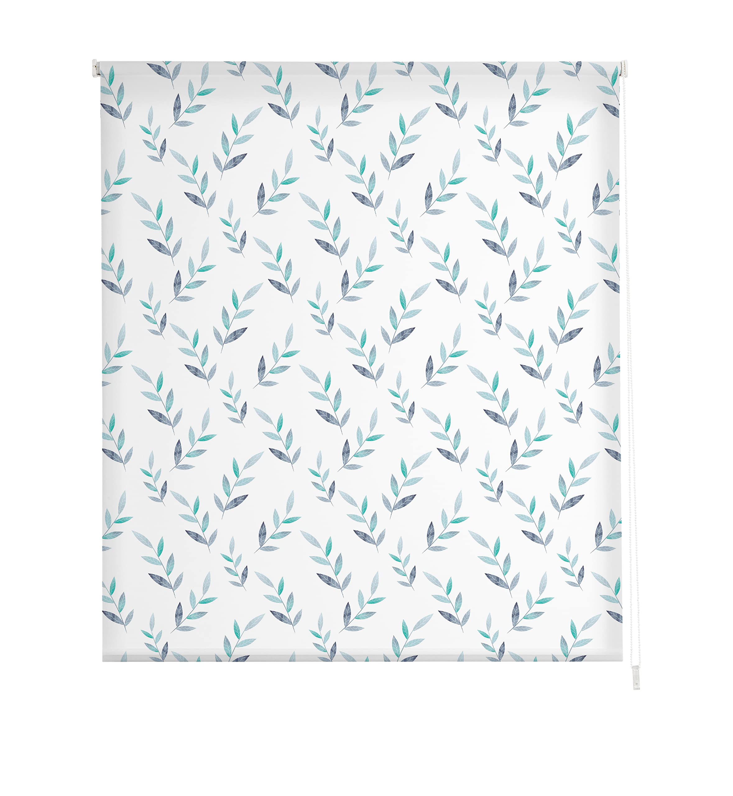 Estoralis Flores y Plantas | Estor Enrollable Diseño Moderno | Translúcido Estampado Digital | Modelo F-1558 | 150 x 180 cm (Ancho/Alto) Tamaño Tela 147 x 175 cm | Estores para Ventanas y Puertas