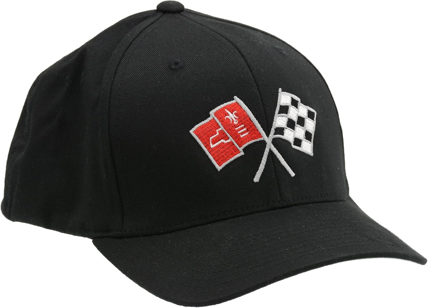 Corvette C2 Flex Fit Hat Black Large/Extra Large Fit