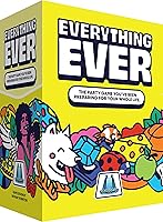 Vista 1 de Juego de cartas Everything Ever Divertidos juegos familiares para adultos, adolescentes y niños Divertido juego de fiesta rápido 20 minutos