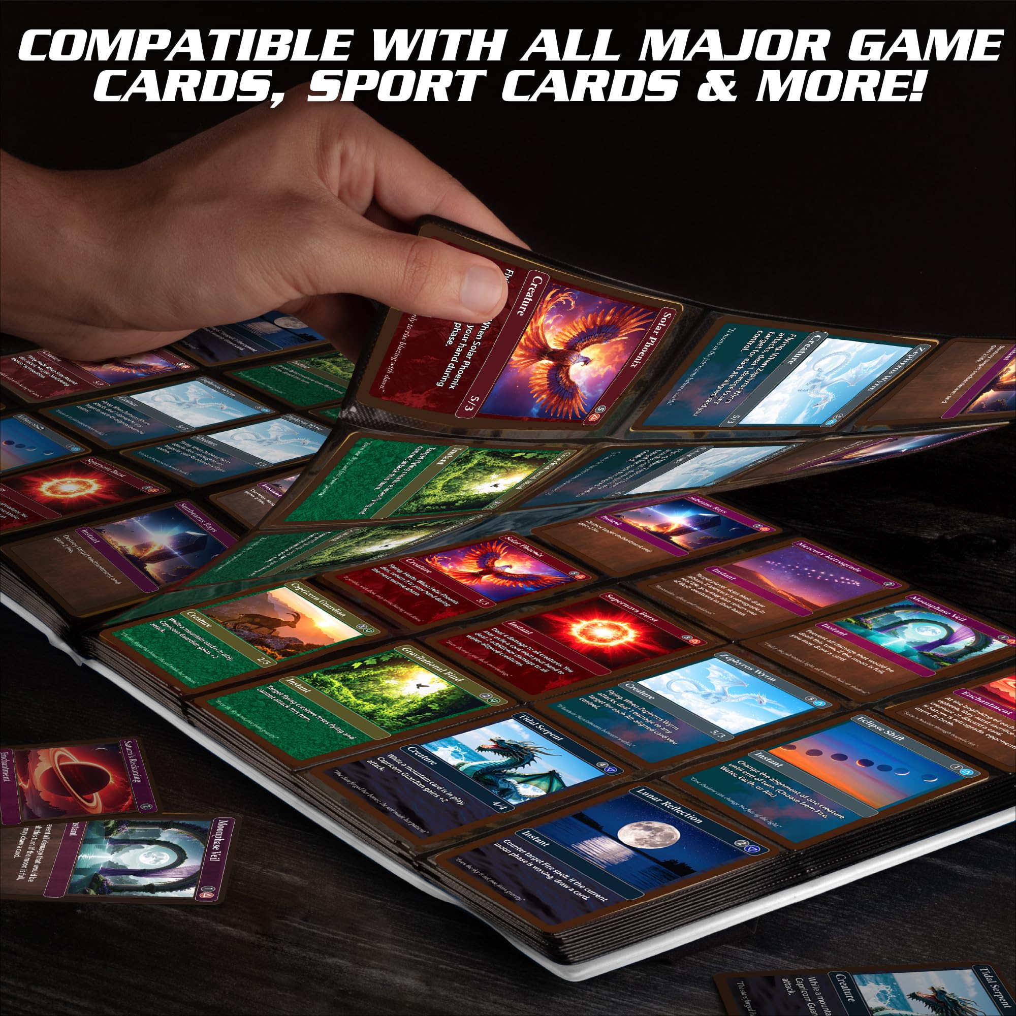 Amazon.com: The Original Monster Zodiac Trading Card Album- 20