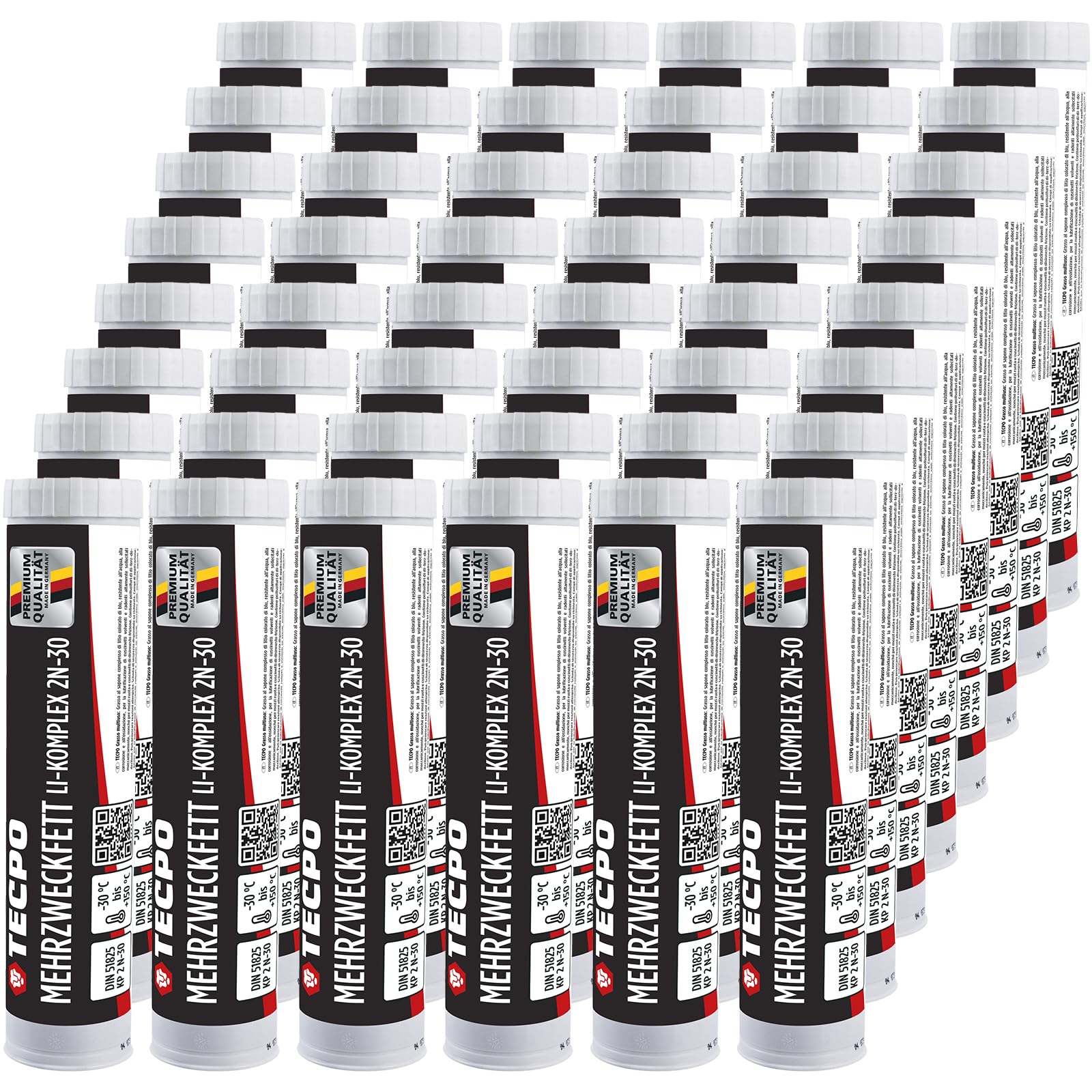 Grasa multiusos de alto rendimiento, complejo Li 2N-30, 48 x 400 g