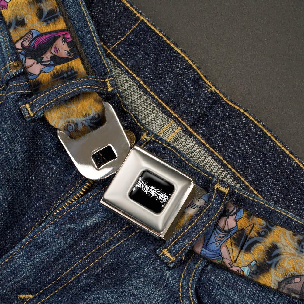Buckle-Down Seatbelt Belt, Multicolor, Youth 20 to 36 Inches : Clothing, Shoes & Jewelry