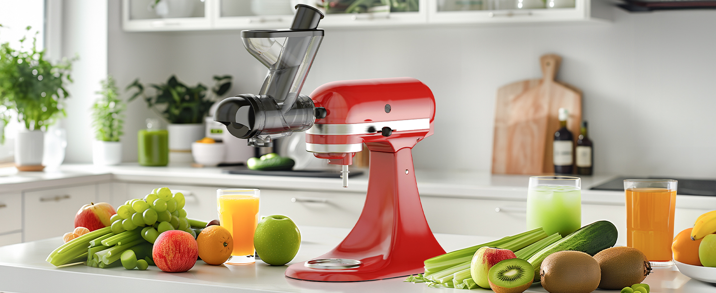 Amazon.com: FOCOllK Masticating Juicer Attachment for KitchenAid