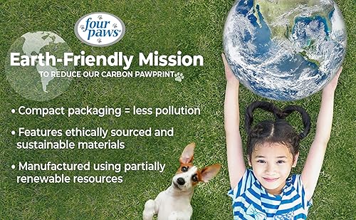 Miniatura 6 de Four Paws Walk-About - Cadena de acero galvanizado resistente al óxido para perros