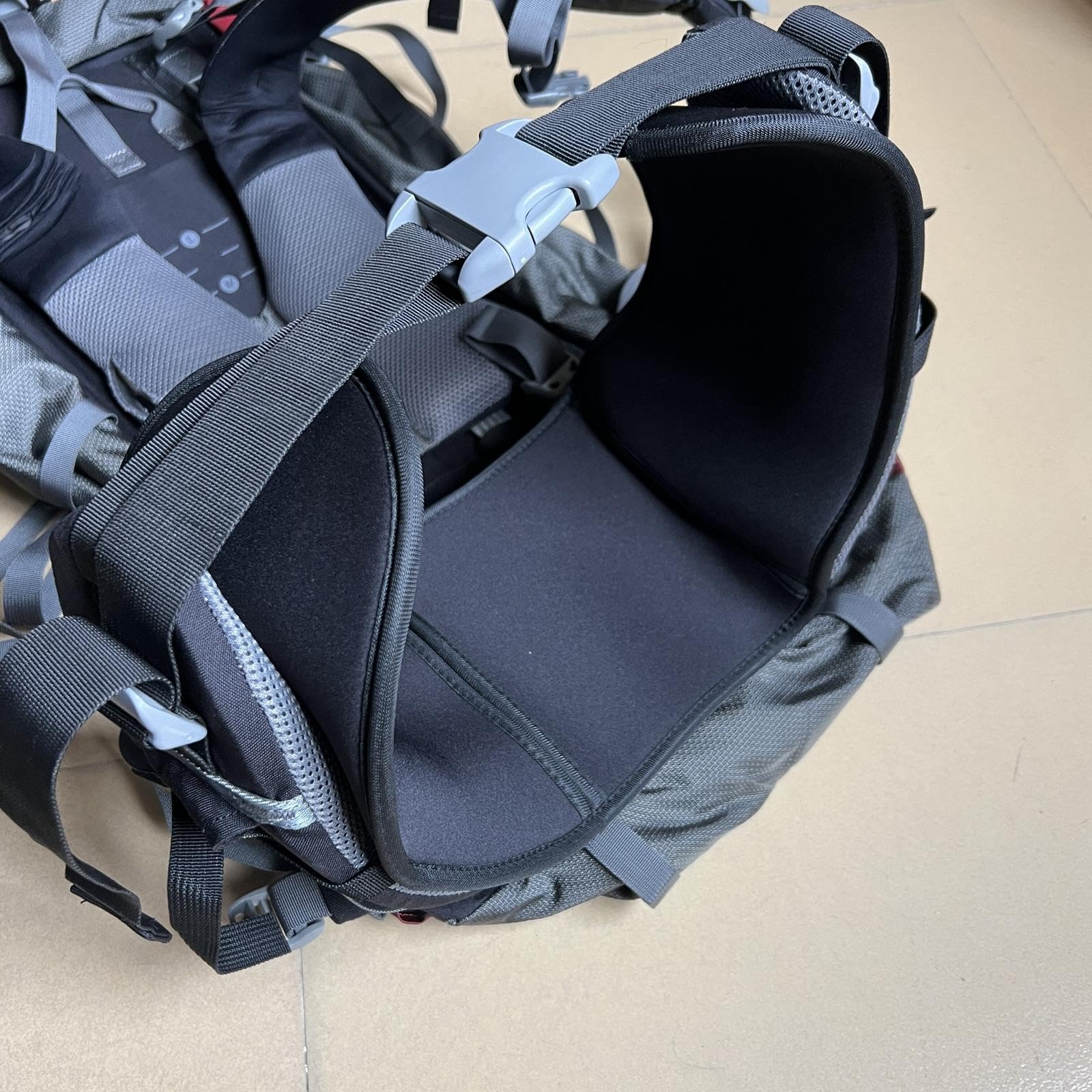 Cojín Lumbar de Neopreno para Mochila, Soporte para Senderismo, Almohadilla para Cinturón de Cadera, Mochila para Exteriores