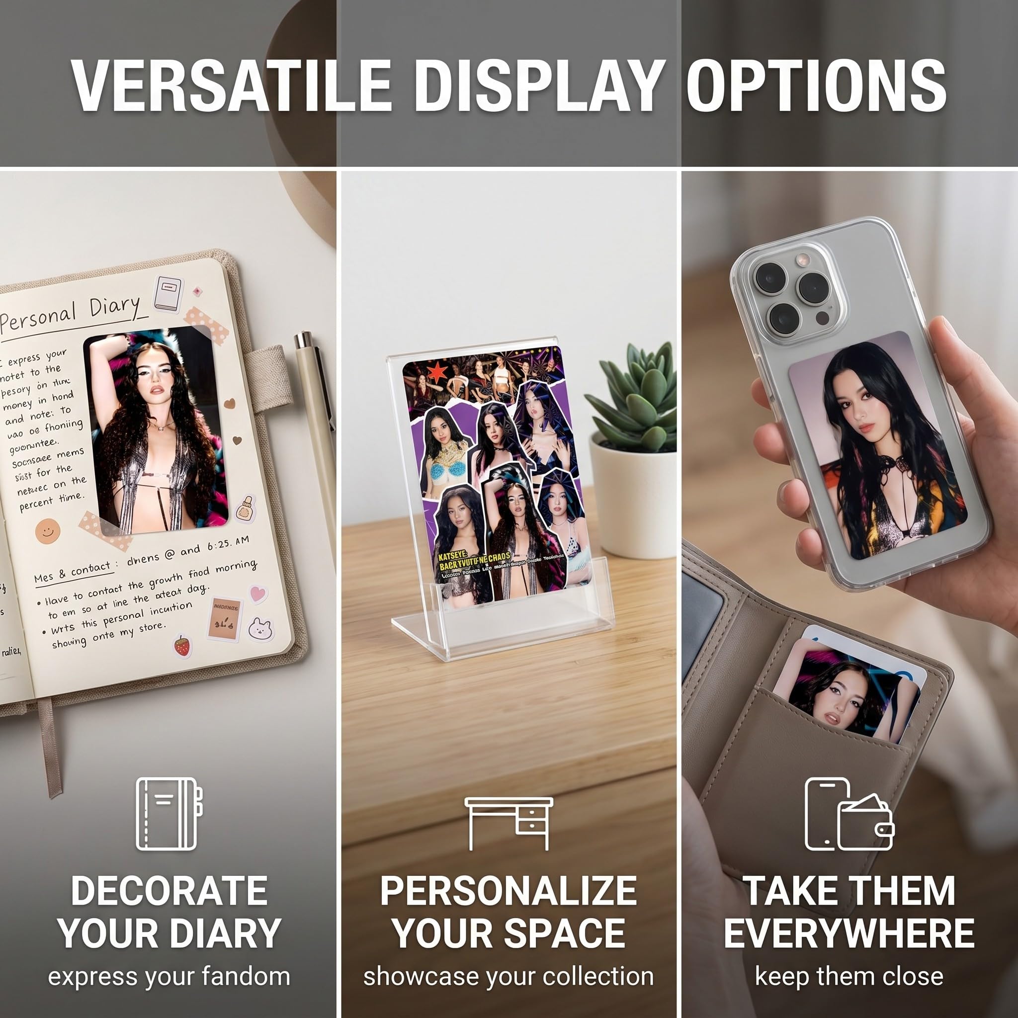 55 pezzi KATSEYE Photocards Album - Carte private dietro le quinte | Edizione limitata per fan e regalo per ragazze