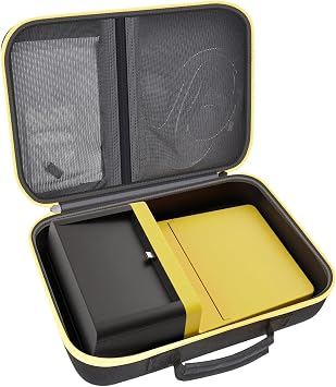 Case for Kodak Dock ERA Plus 4PASS 4x6 Instant Photo Printer, Bluetooth Photo Printing Holder for Adapter, Cartridge, Paper, Power Cord for Photographers & Travelers Box Only
